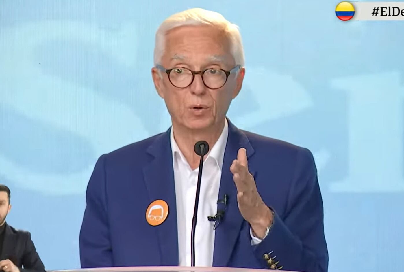 Jorge Enrique Robledo, candidato a la Alcaldía de Bogotá.