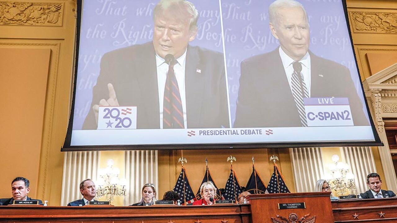 Donald Trump y Joe Biden.