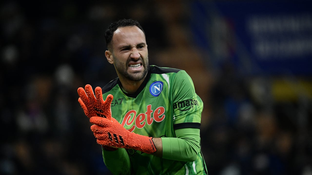 David Ospina, actual portero del Napoli de Italia.