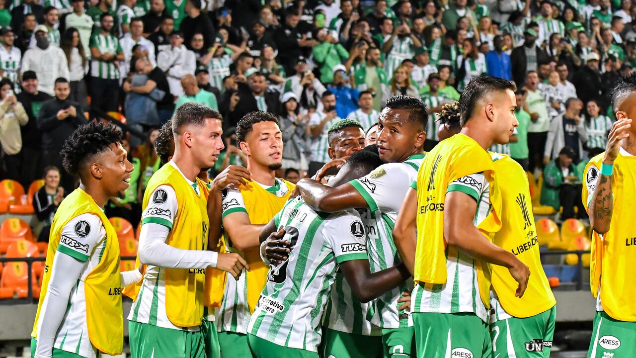 Jugadores de Atlético Nacional.
