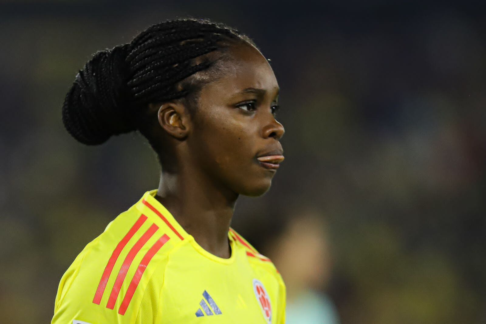 Bogotá. Agosto 31 de 2024. Colombia enfrenta a Australia, por la fecha 01 del Mundial femenino Sub 20 2024, en el estadio Nemesio Camacho El Campín. (Colprensa - Lina Gasca)
