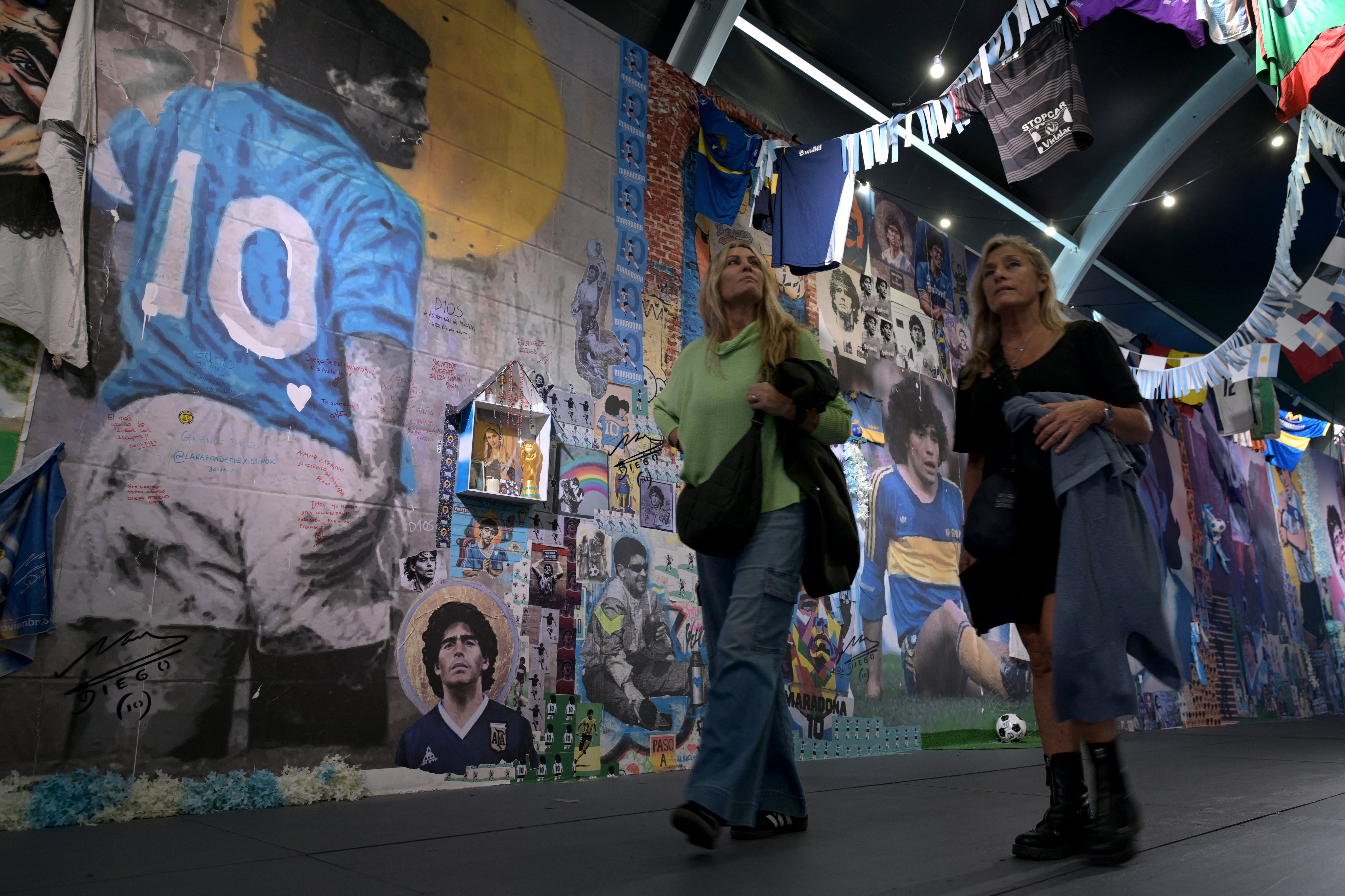Exposición Multimedia Rinde Homenaje a Diego Maradona