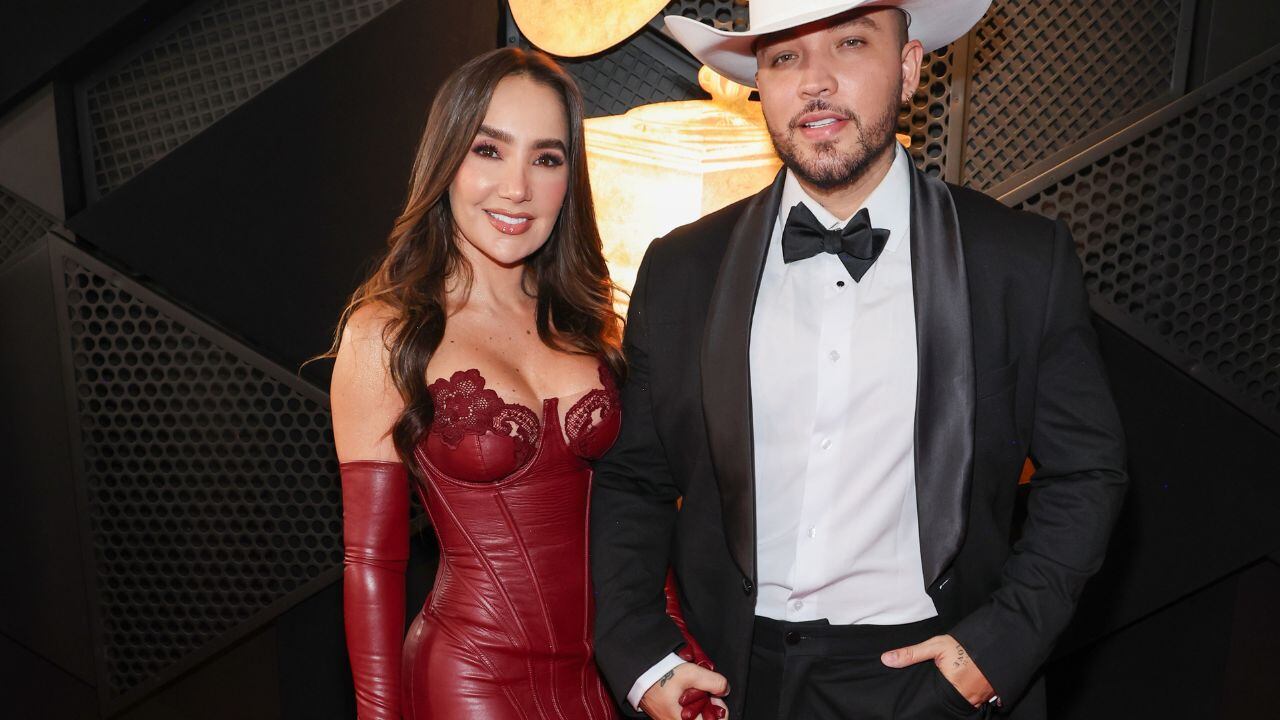 LOS ANGELES, CALIFORNIA - FEBRUARY 02: (L-R) Paola Jara and Jessi Uribe attend the 67th Annual GRAMMY Awards at Crypto.com Arena on February 02, 2025 in Los Angeles, California. (Photo by Kevin Mazur/Getty Images for The Recording Academy)