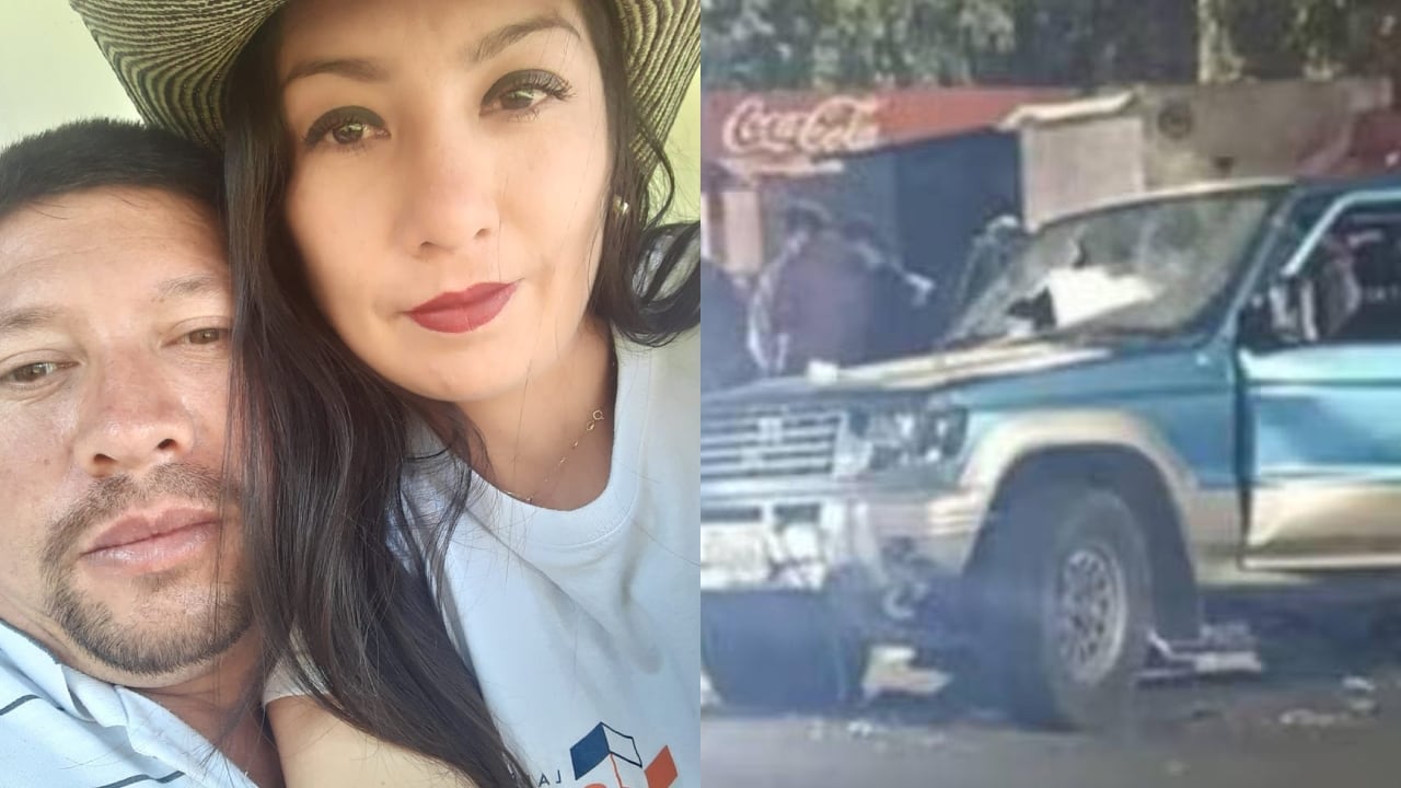 Esto publicó su esposa en las redes sociales.