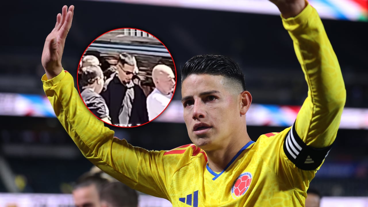 James Rodríguez dedicó el gol a Daniel Muñoz por la situación personal que vivió.