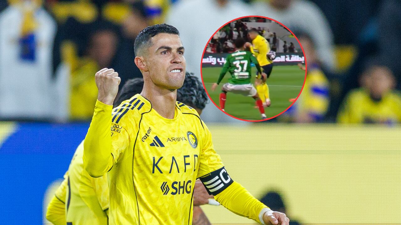 Cristiano Ronaldo y un gol con la espalda con el que alcanza los 957 tantos.