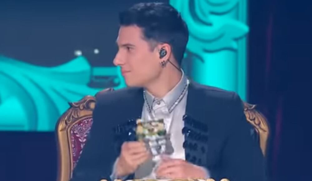 El cantante no se mostró convencido con la participante.