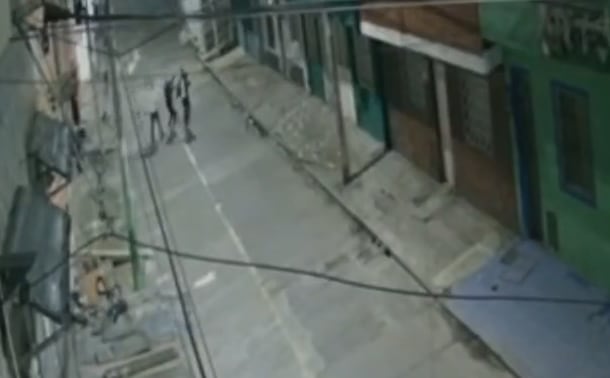 La riña en el barrio San Vicente, localidad de San Cristóbal, en Bogotá.