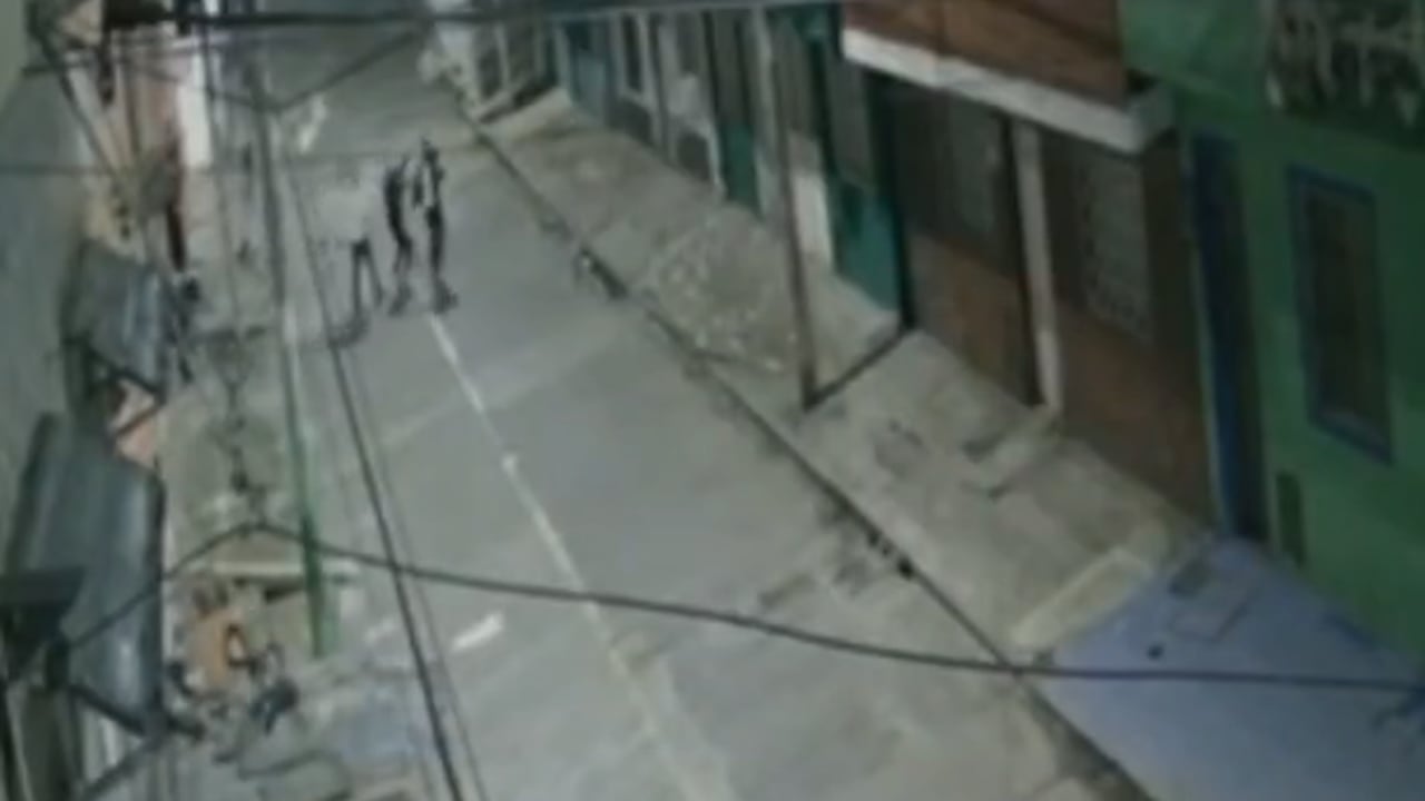 La riña en el barrio San Vicente, localidad de San Cristóbal, en Bogotá.