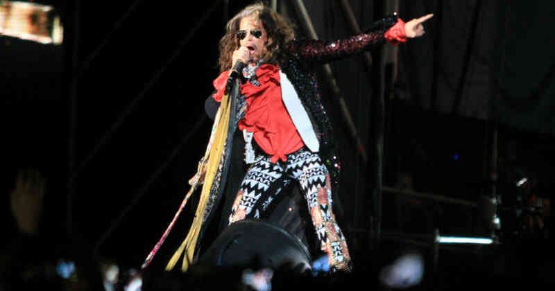 Steven Tyler cantó en Bogotá el 29 de septiembre de 2016. Crédito: Álvaro Tavera.