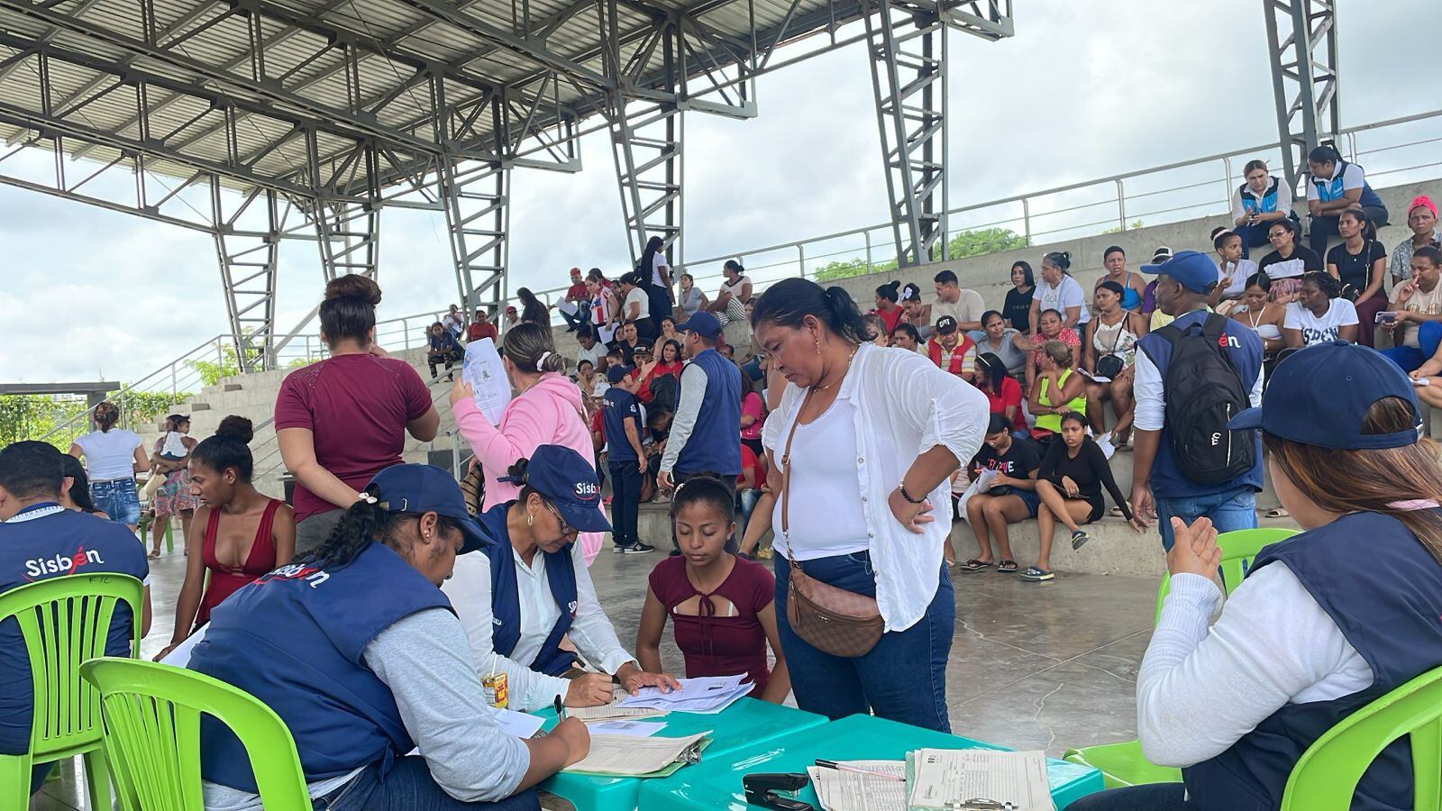 Las jornadas del Sisbén las realizan durante las ferias de la Alcaldía de Barranquilla.