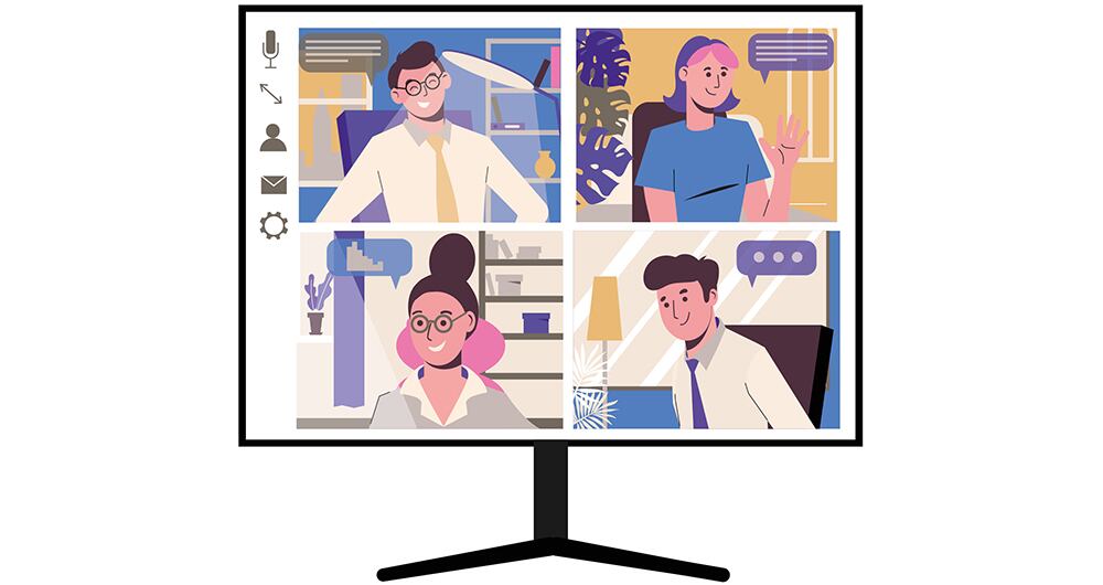   El encuadre de la cara y la luz de la imagen en su pantalla deben ser óptimos, de modo que la gente pueda ver su rostro y, por lo tanto, sus gestos. 