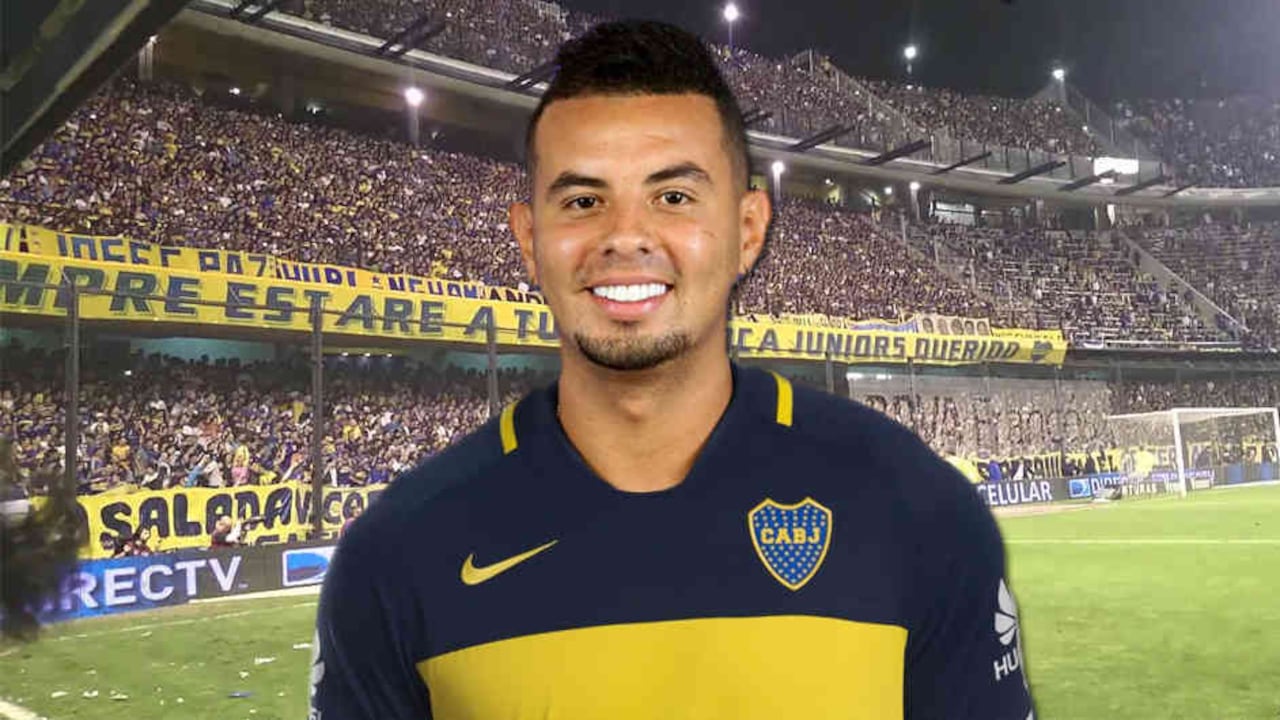 De azul y oro. Estos serán los colores de Edwin Cardona, nuevo jugador de Boca Juniors