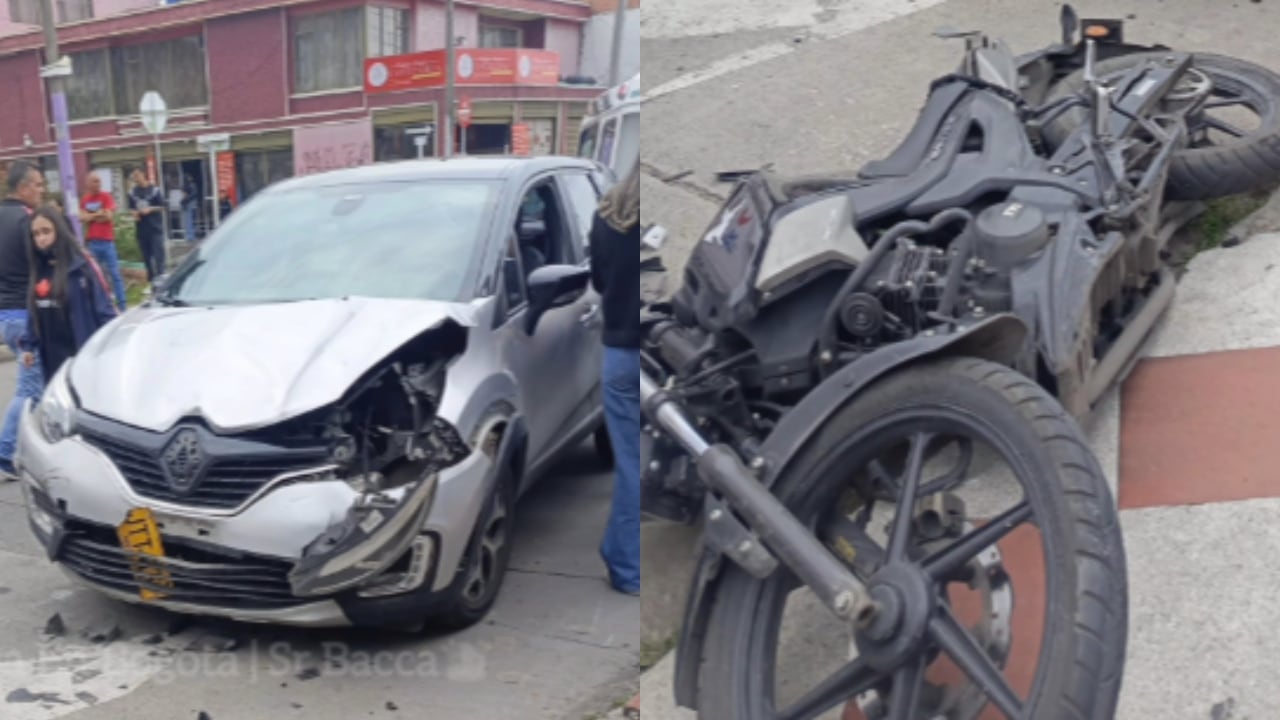 Accidente en Bogotá