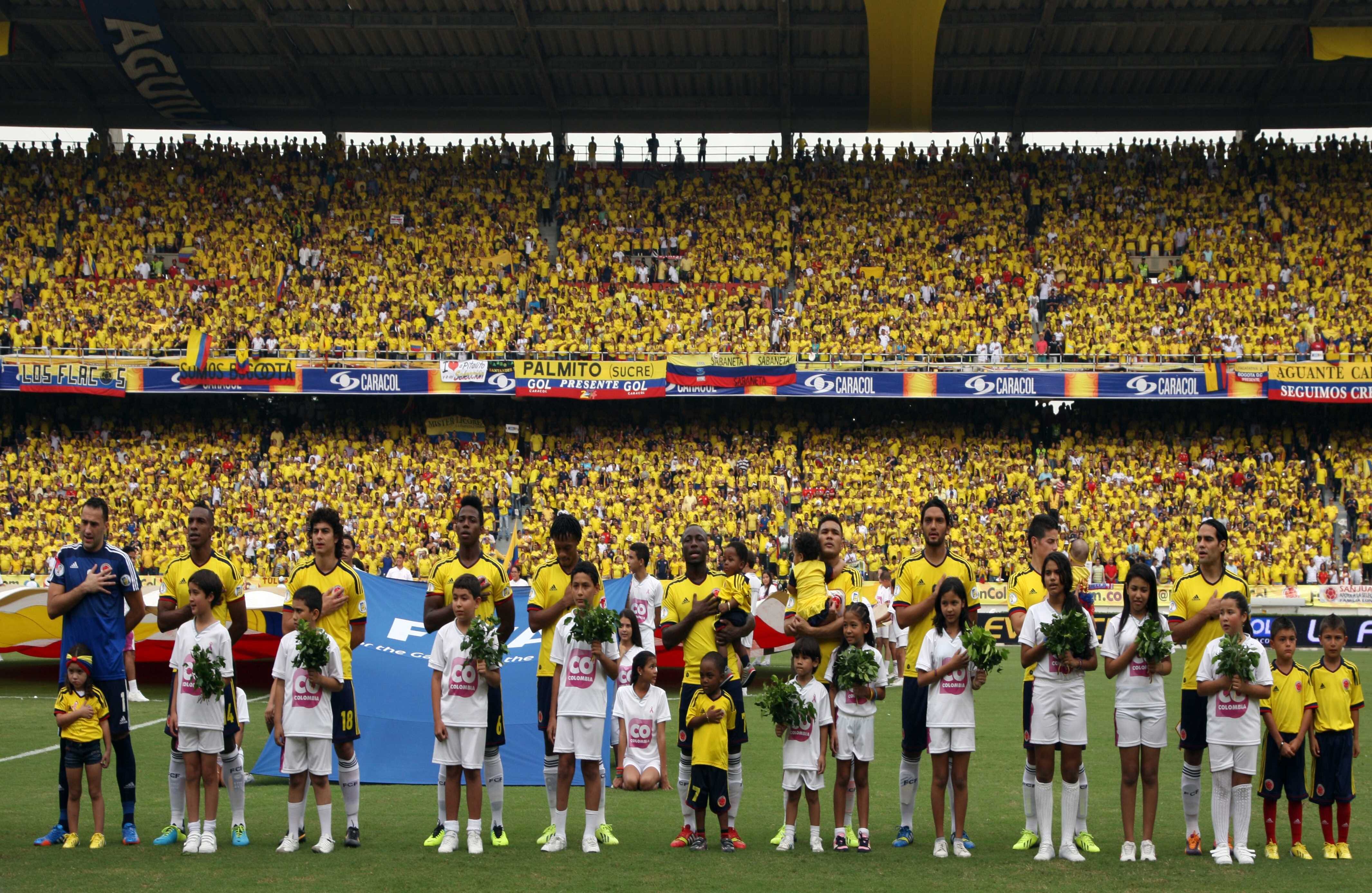 En 2014, después de 16 años, la selección Colombia clasificó a un mundial en el Metropolitano.