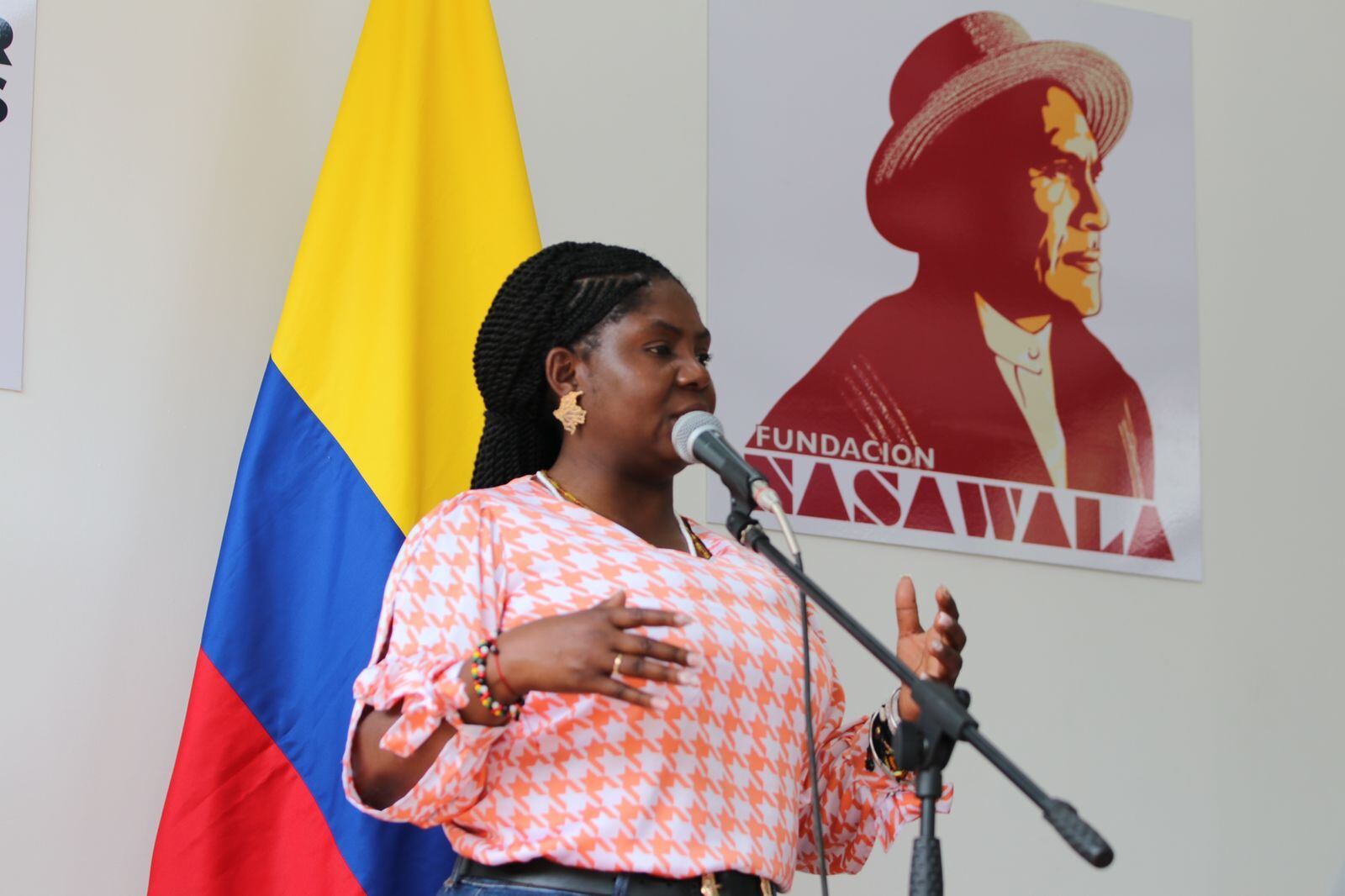 Francia Márquez en Páez, Cauca.