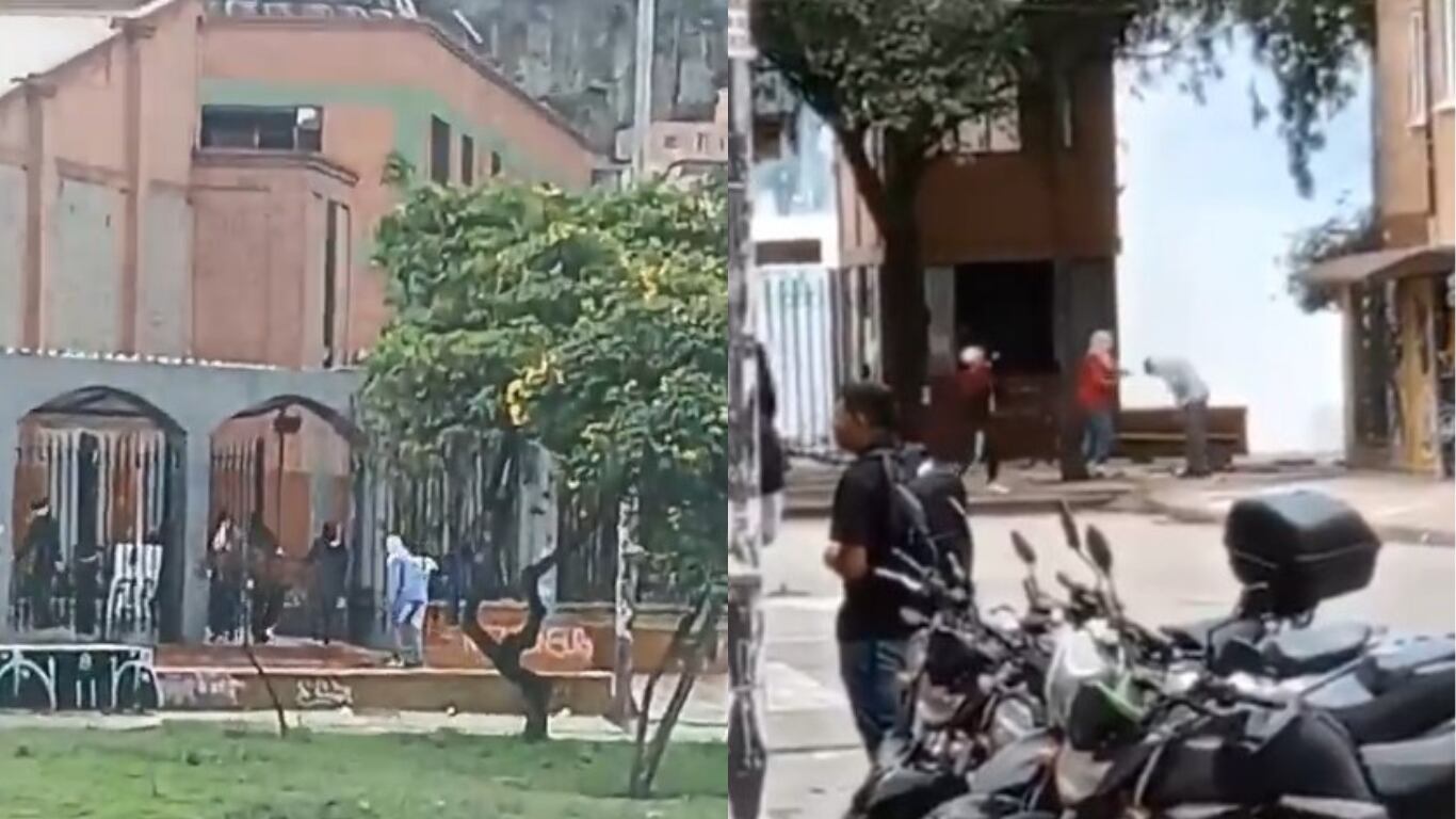 Estos enfrentamientos comenzaron pasadas las 1:00 p. m.