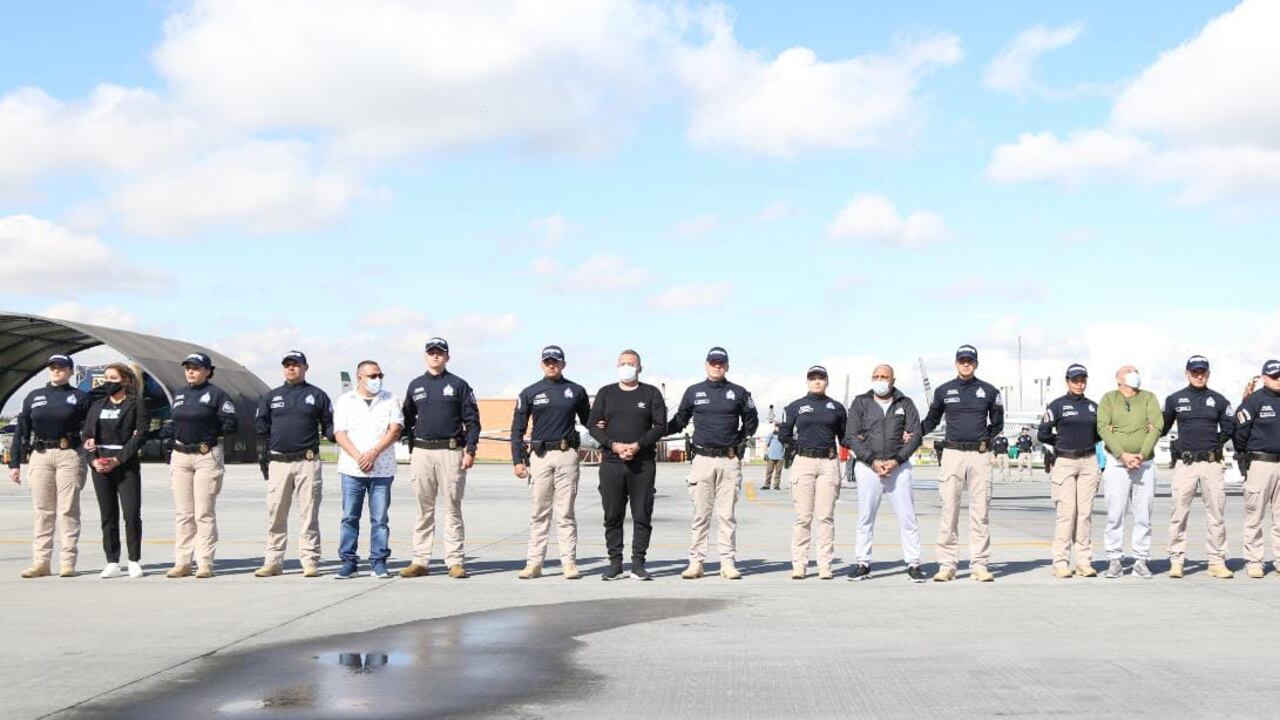 La Policía e Interpol Colombia cumplieron con el compromiso de cooperación judicial. Se hicieron efectivas las extradiciones de peligrosos delincuentes a los Estados Unidos.