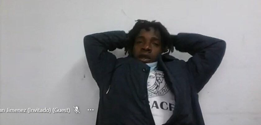 Legalizan captura de Jhony Iván Jiménez, el presunto responsable de disparar a una niño por robarle su celular