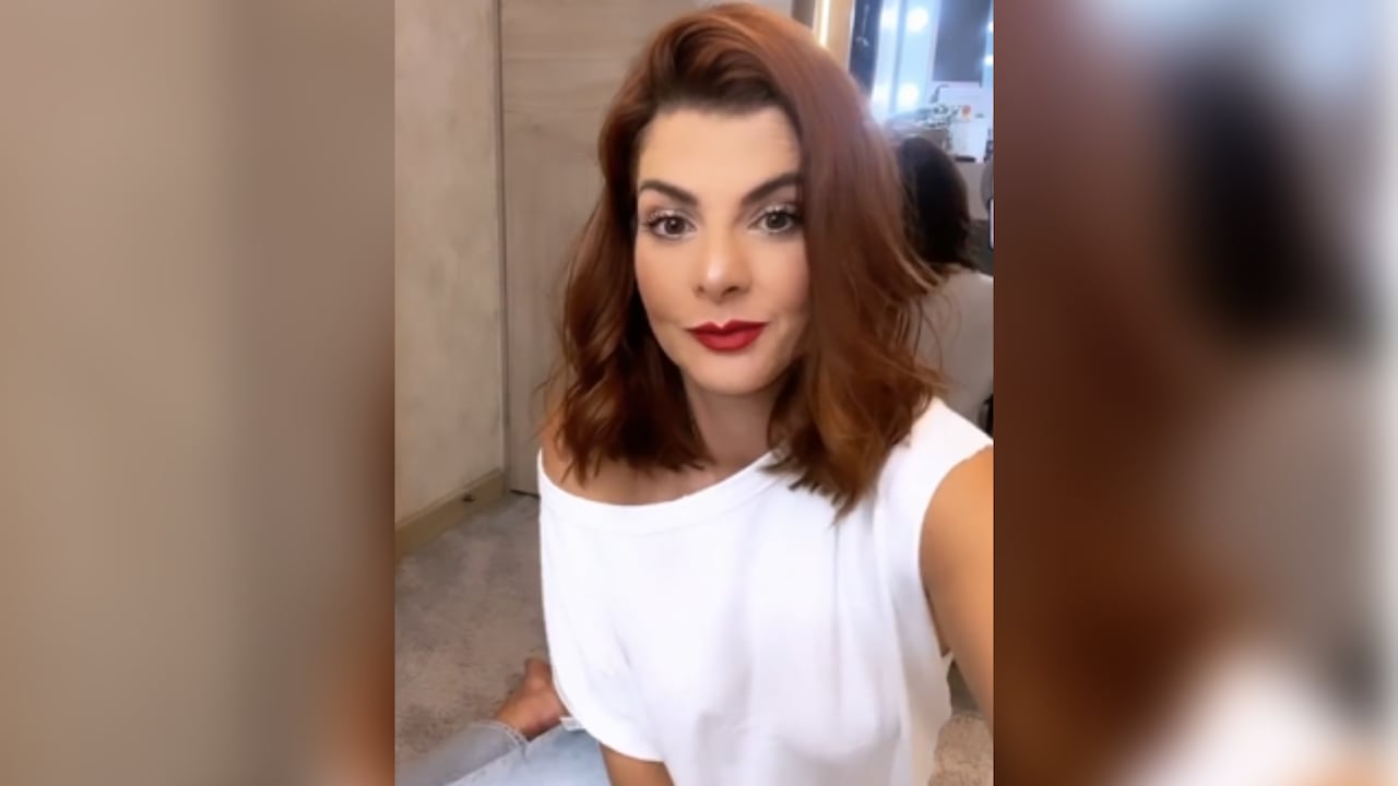 Carolina Cruz presentadora colombiana que recibió críticas por dar su opinión