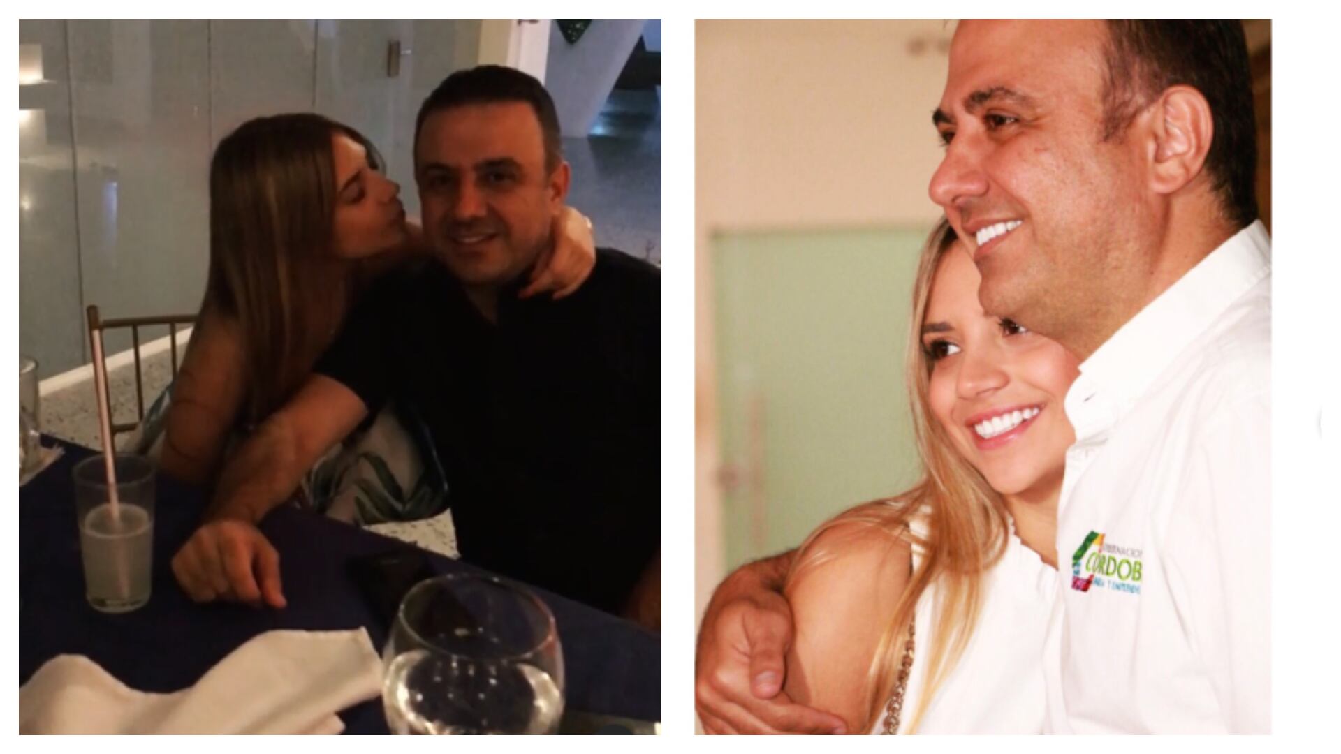 Sofía Besaile y su padre Edwin Besaile.