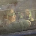 Clara Chía se vio sonriente tras su paso por el hospital.