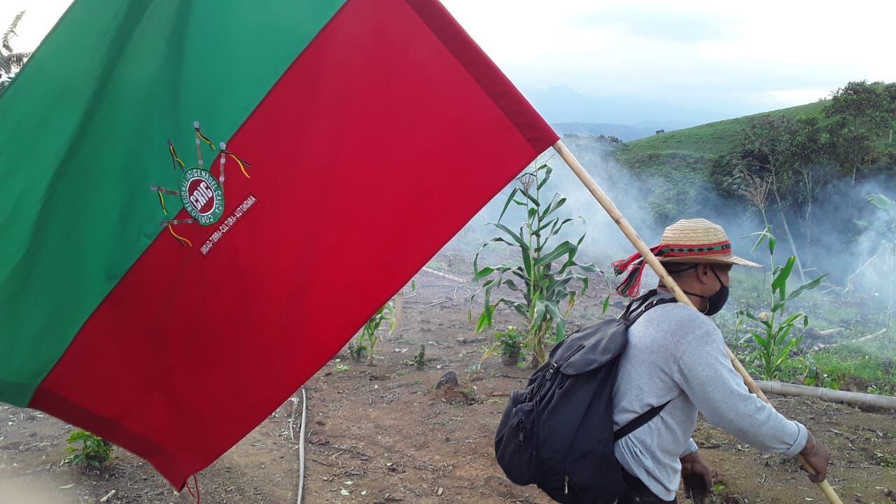 El Consejo Regional Indígena del Cauca (Cric) marchó a Bogotá con el objetivo de dialogar con el Gobierno nacional sobre la 'paz total'.
