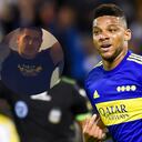 El lateral colombiano llegó a su primer tanto con Boca en este 2022.