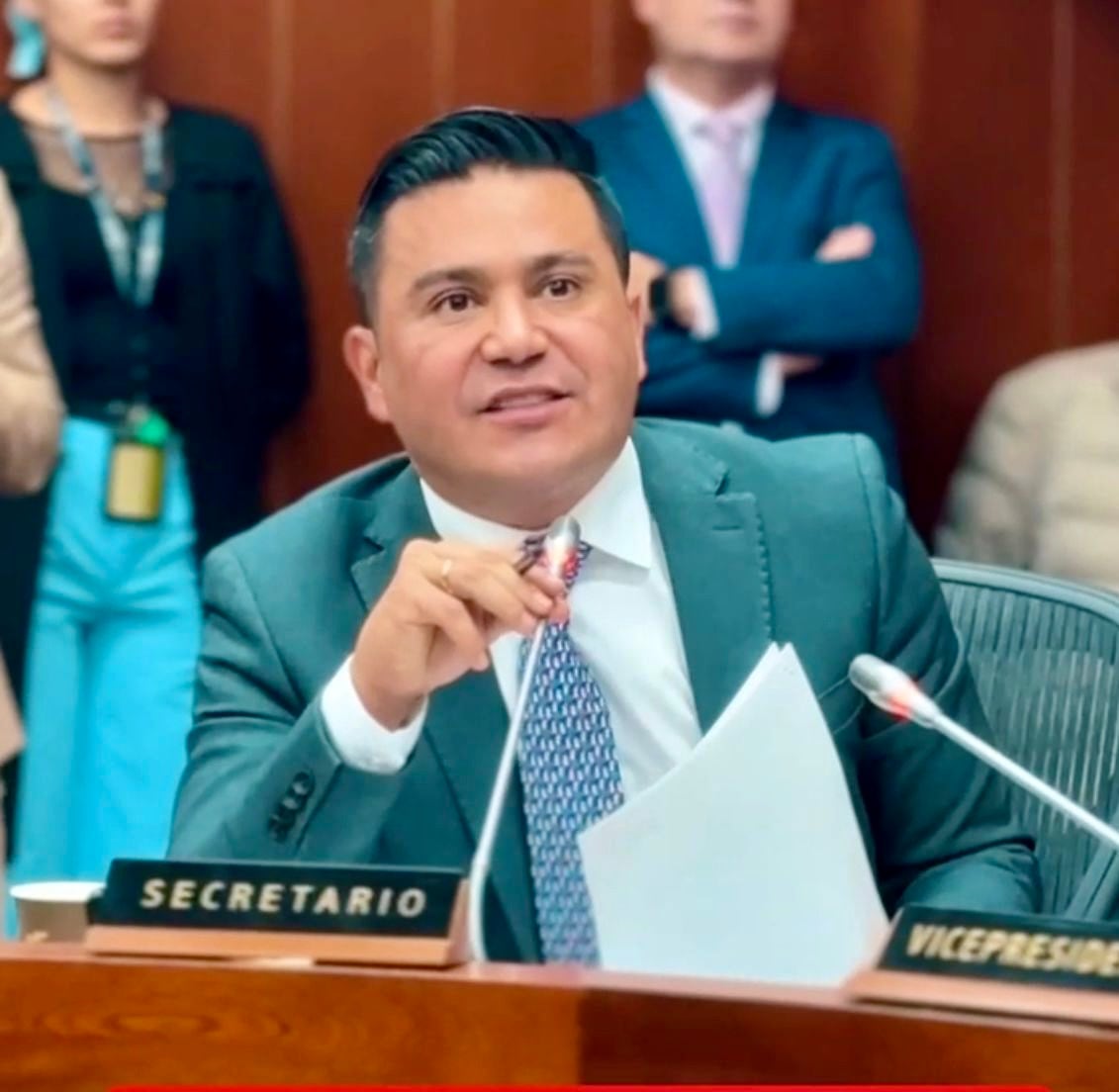 Jorge Laverde Vargas, secretario de la Comisión Sexta del Senado.