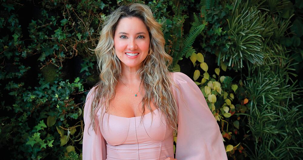 Daniela Álvarez, ex señorita Colombia y presentadora. 