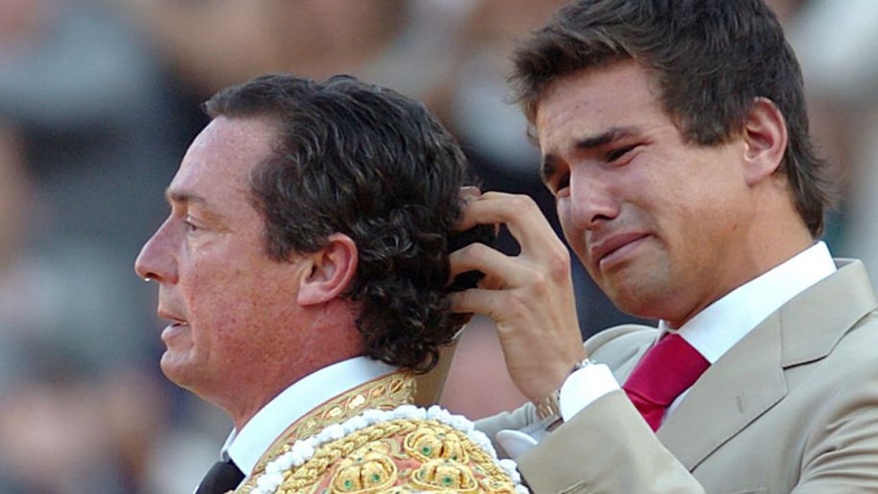 José María Manzanares padre junto con José María Manzanares hijo.