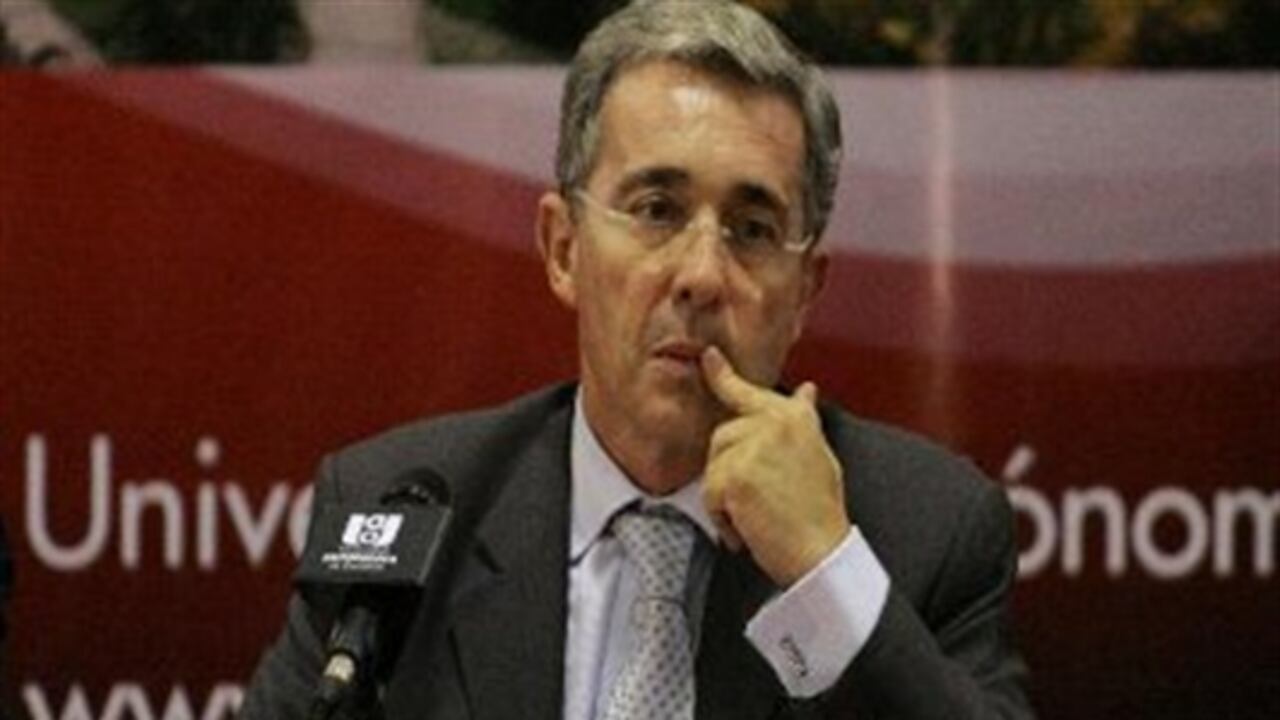 Alvaro Uribe, ex presidente de Colombia.