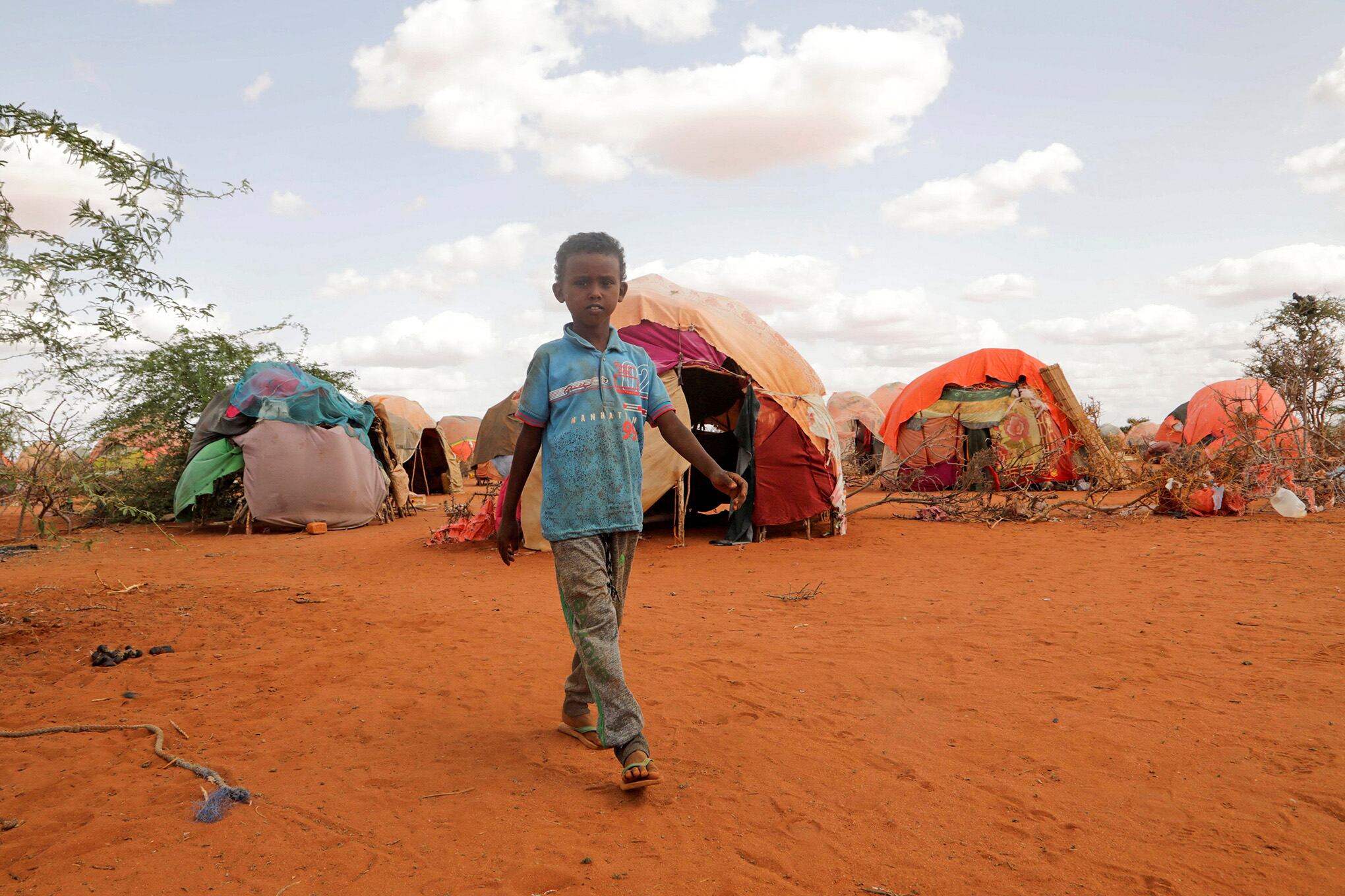 En imágenes : Mientras crece el hambre en Somalia, los bebés comienzan a morir