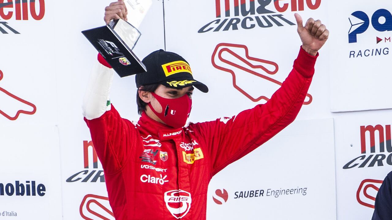 Con apenas 16 años, Sebastián Montoya ya se abre paso en las grandes categorías del automovilismo