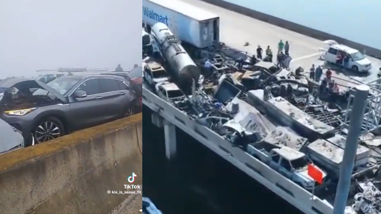 El choque dejó siete muertos y más de 20 heridos.