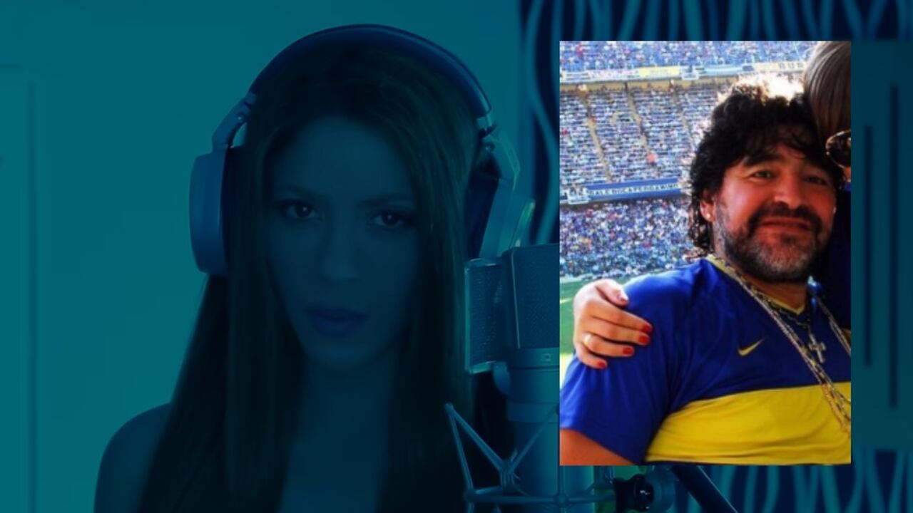 La nieta del fallecido deportista quedó flechada con la nueva canción de Shakira.