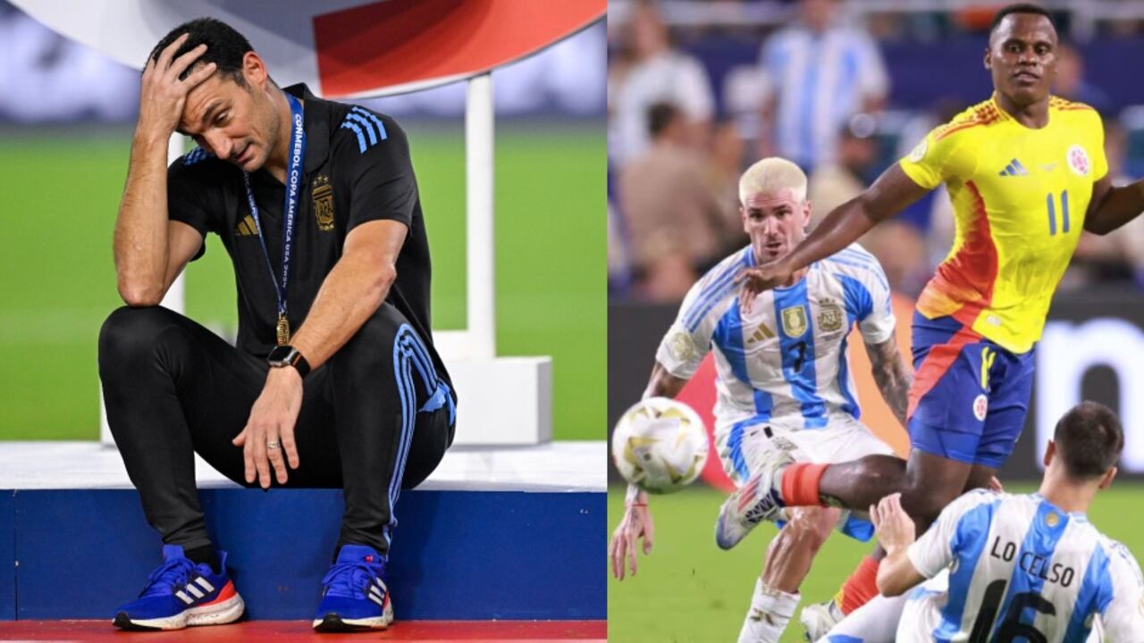 Lionel Scaloni, técnico de Argentina.