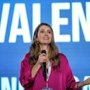 Paloma Valencia.
8 Encuentro de empresarios del transporte de carga. Foro Fedetranscarga.
Cali Julio 24 de 2024.
Foto: Juan Carlos Sierra Revista Semana.