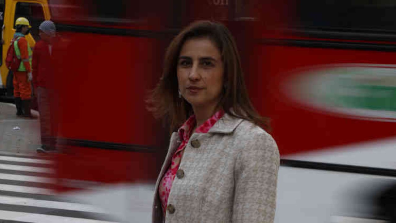 Gerente de Transmilenio, Alexandra Rojas.