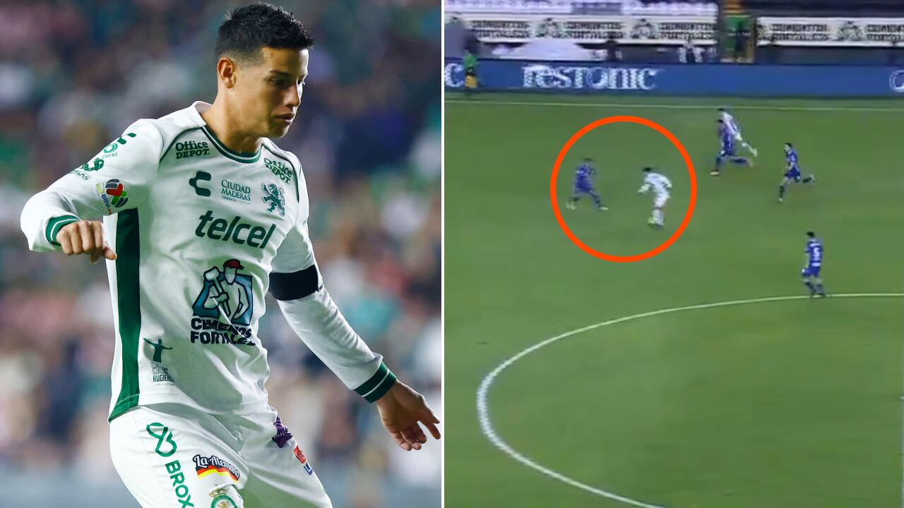 James Rodríguez tira magia en México