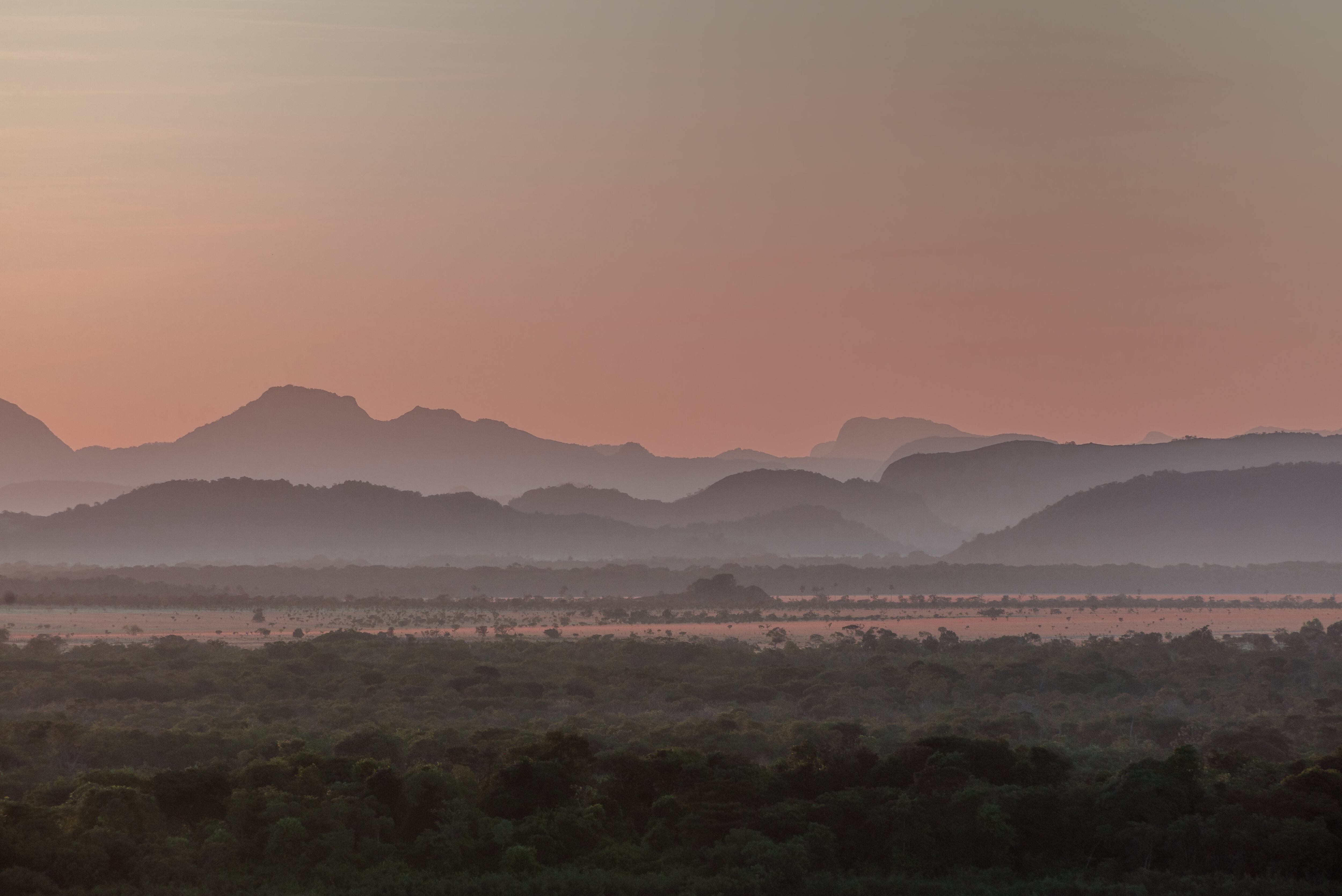 Atardecer en Puerto Carreño.
