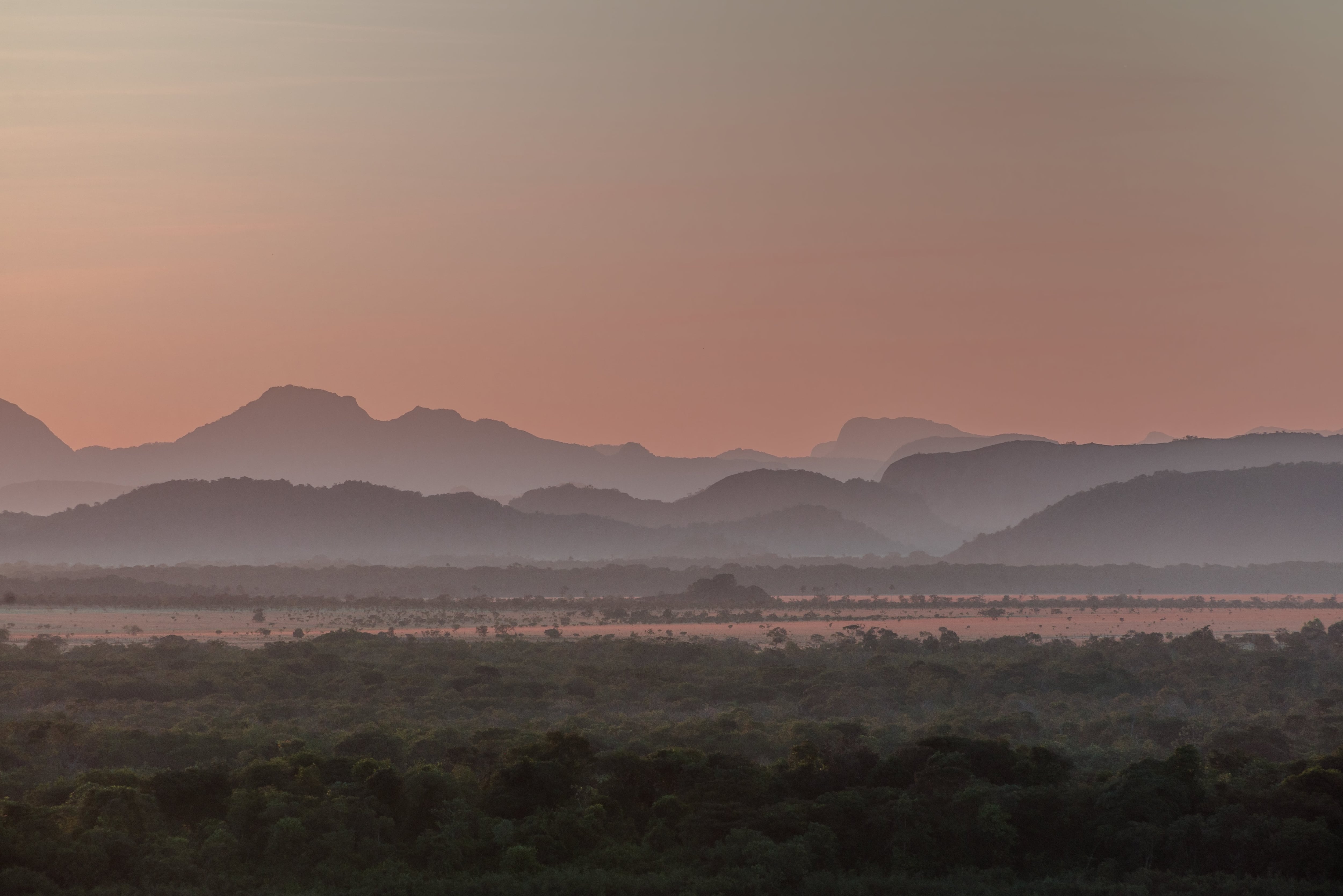 Atardecer en Puerto Carreño.