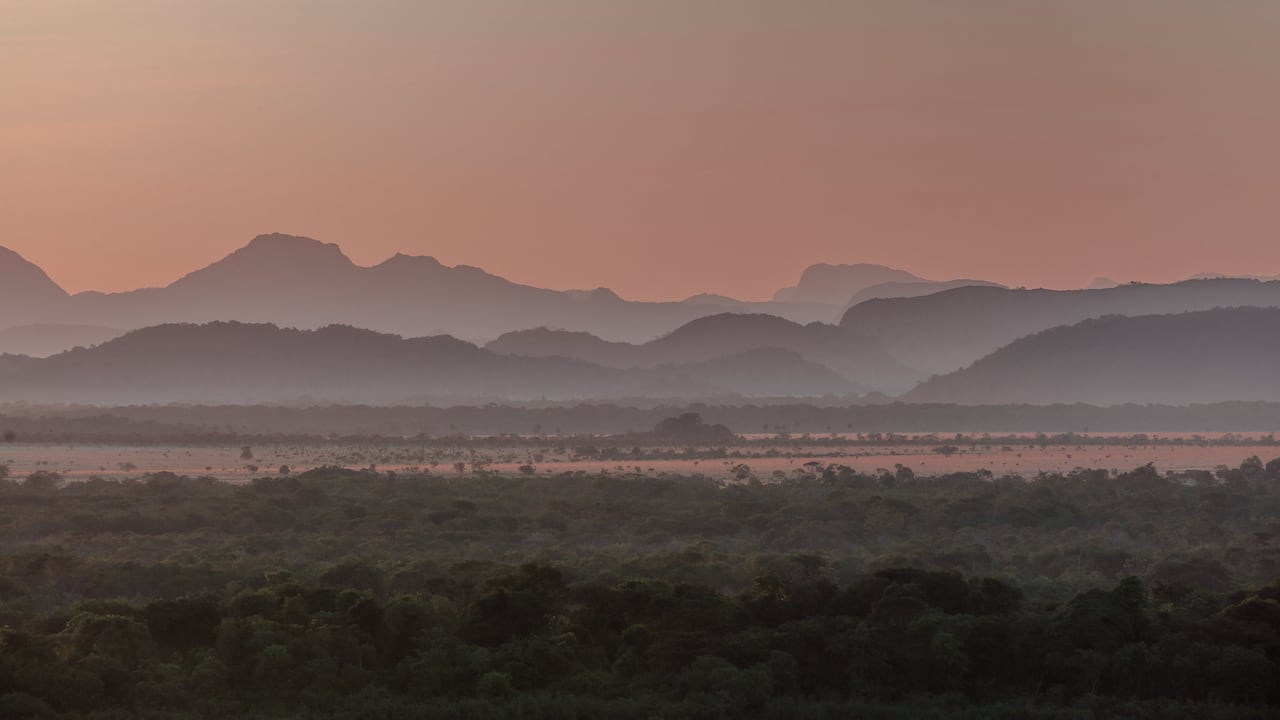 Atardecer en Puerto Carreño, Vichada.