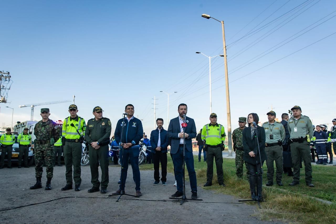 Los alcaldes Carlos Fernando Galán y Julián Sánchez, anunciaron las medidas para Bogotá y Soacha.
