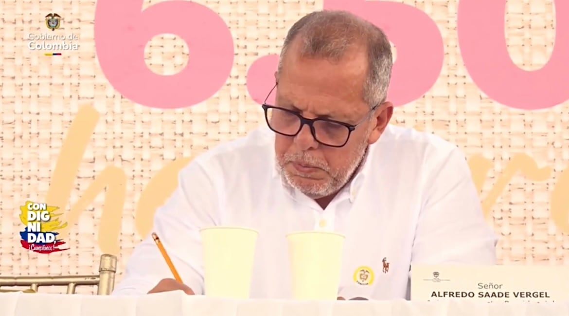 Alfredo Saade jefe de Despacho de la Casa de Nariño