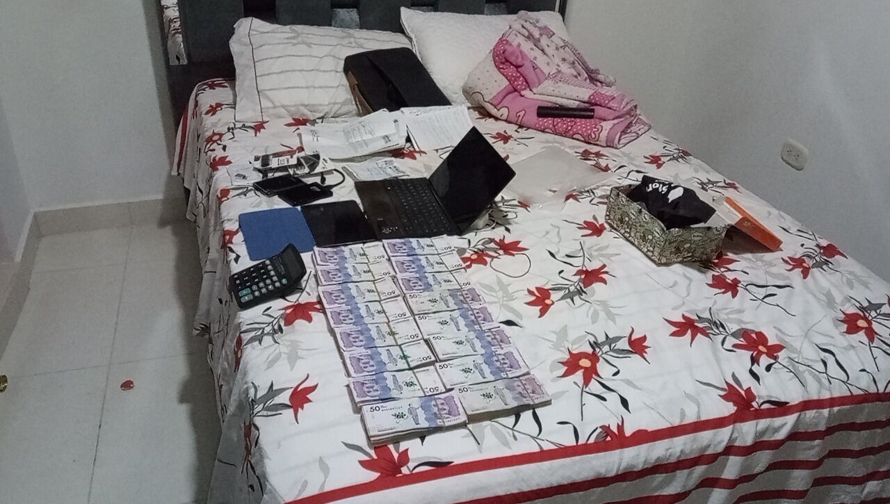 Pruebas y capturados