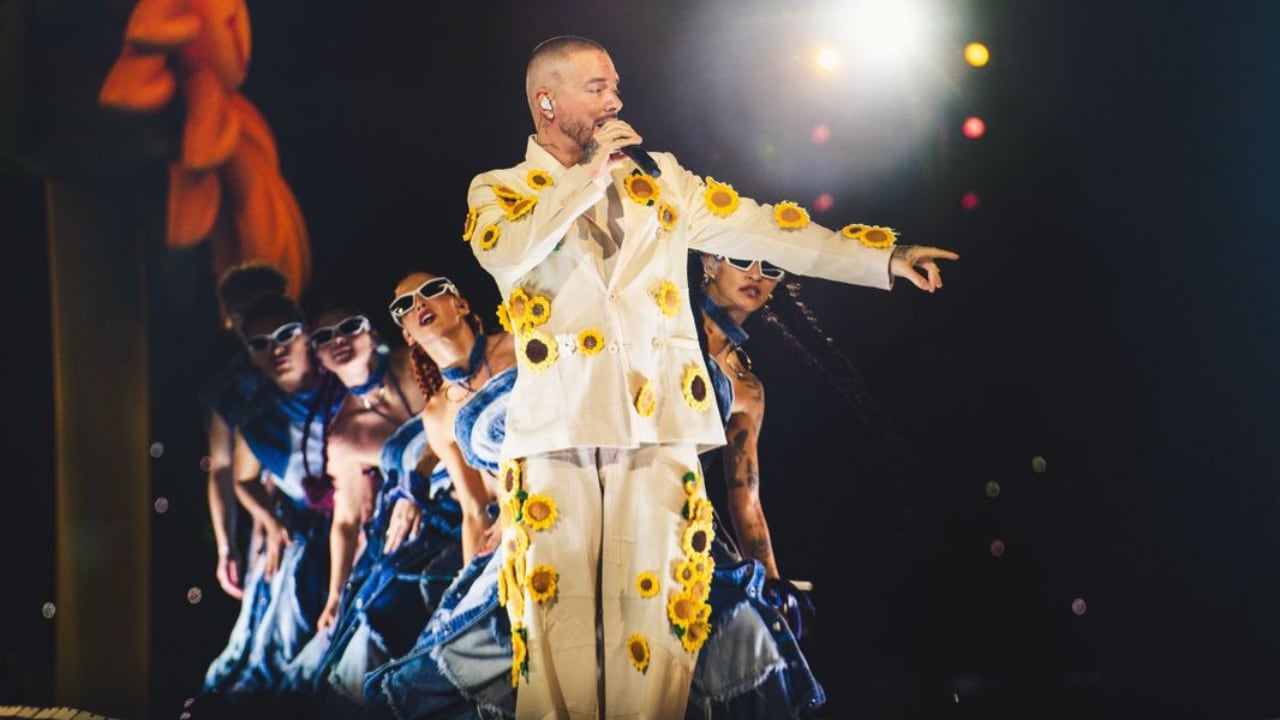 J Balvin en Cúcuta con su tour 'Ciudad Primavera'.