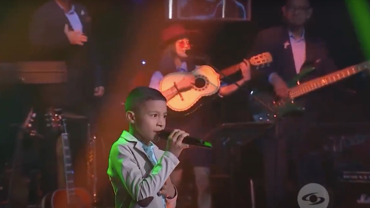 Omar David interpretó Dulce Pecado de Jessi Uribe en el programa La Voz Kids