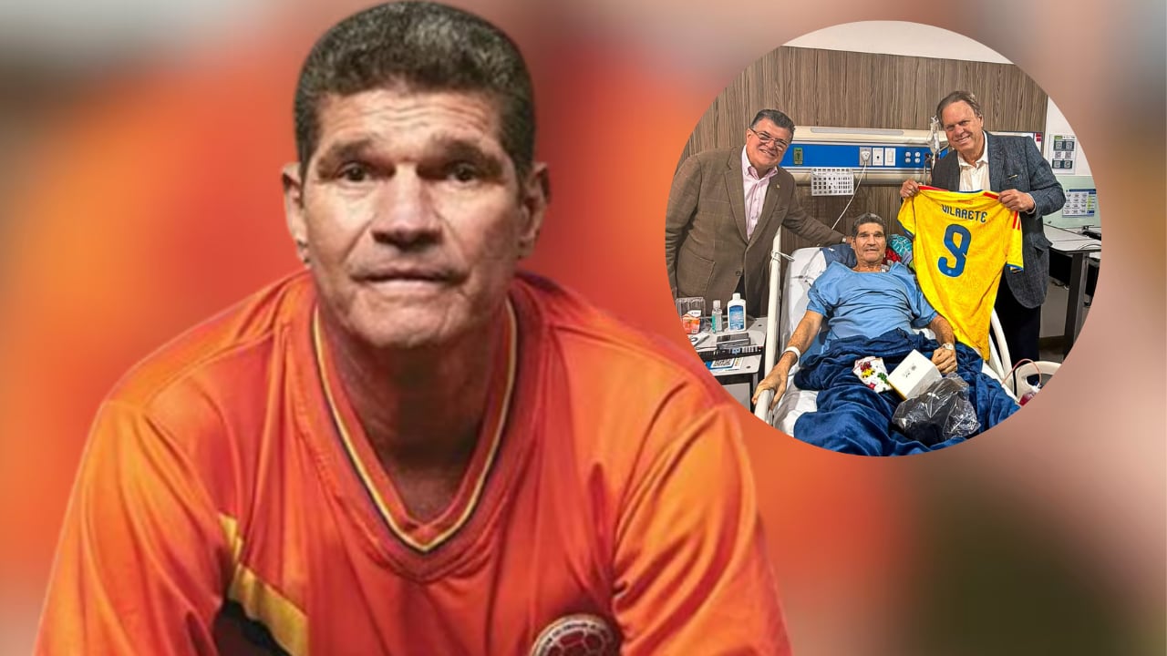 Eduardo Emilio Vilarete recibió la visita de la FCF y la Dimayor tras su delicada cirugía.