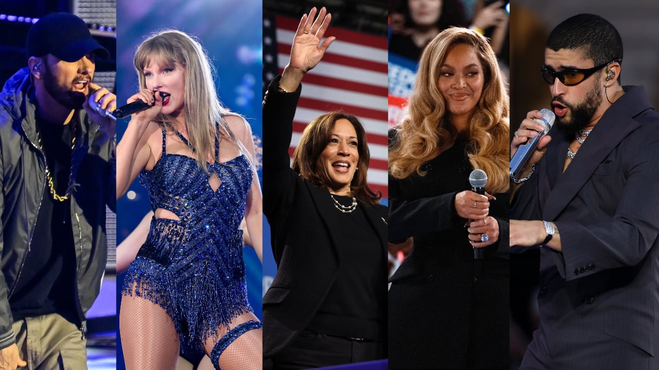 Estas son algunas de las celebridades que apoyaron a Kamala Harris en sus campaña apara la presidencia de Estados Unidos.